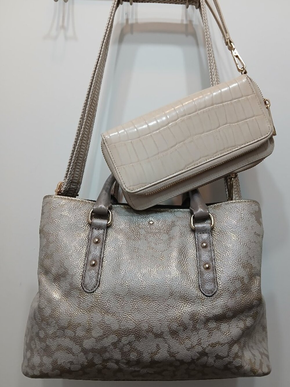 Kate Spade Custom Satchel/Kooba Wallet